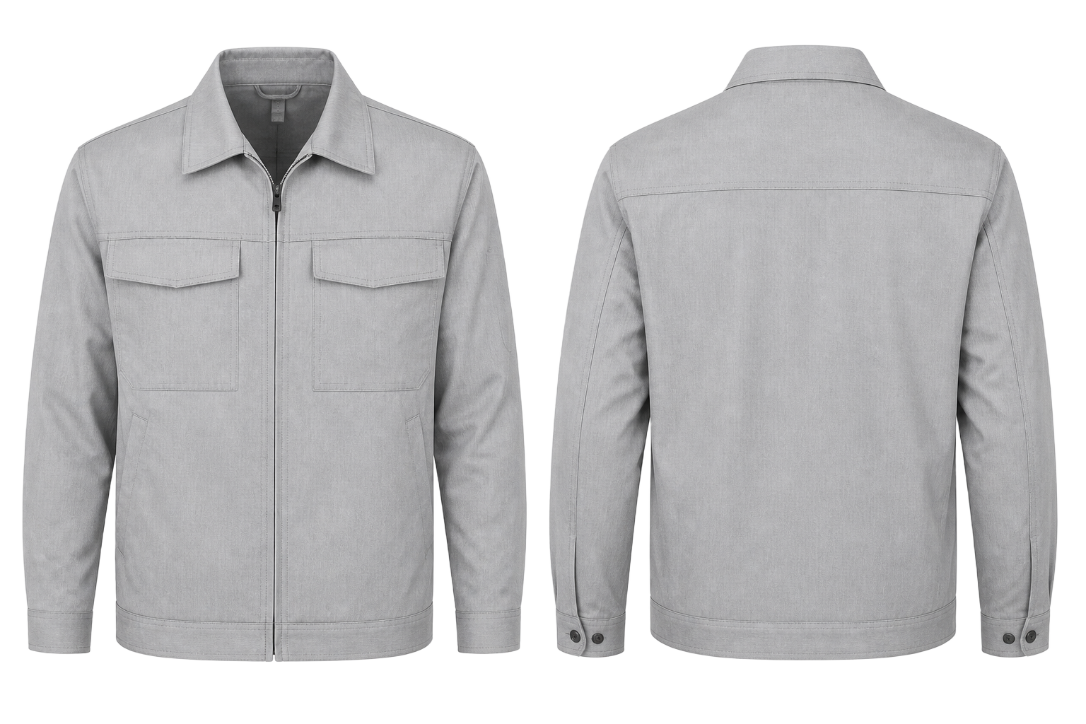 Workwear – Vorder- und Rückansicht