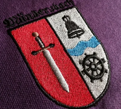 Stickerei Wappen